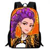 Kpop Demon Hunter Girl Group High-Definition Backpack - Lightweight & Casual Design