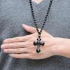Classic Religious Style Cross Amulet Jewelry Pendant Beaded Necklace New Fashion Pendant  Christian