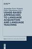 The Usage-Based Approaches To Language Acquisition and Language Teaching Book