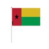 Drapeau - - Guinée-Bissau - 14 X 21 Cm - Léger Et Robuste