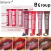 Fruit Lip Gloss 4 Pcs Set Lip Moisturizing Lip Glaze Moisturizing Hydrating Lip Oil Makeup