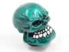 Funky Shift Knob Skull Teal