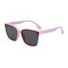New Baby Sunglasses Square Frame Polarized Fashionable Cute Color Block Children's Sunglasses 23052