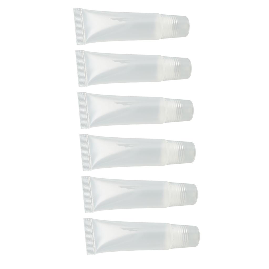 20pcs 10ml Lip Gloss Tubes Professional Refillable Empty Lip Balm Containers for Cosmetics DIY