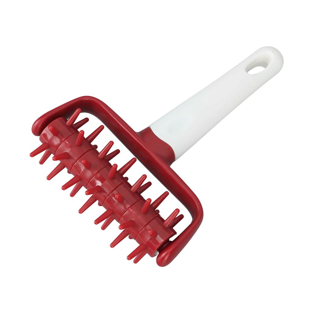 Тесто для пиццы Ролик для стыковки предотвращает образование пузырей Плотный инструмент для стыковки пиццы с шипами для домашней кухни