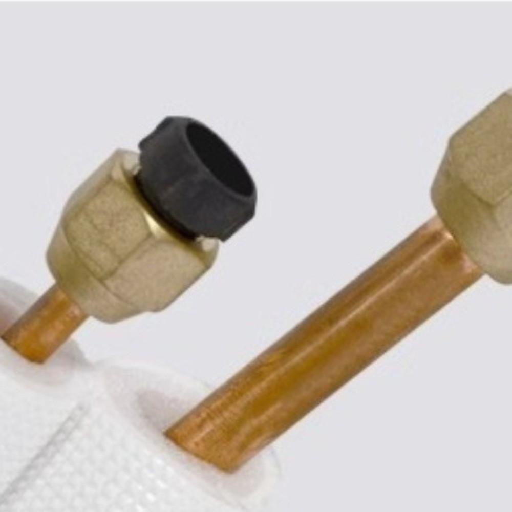 3 Meters Refrigerant Tube 1/4+3/8 1/4+1/2 Refrigeration System Copper Pipe Pipe Fittings