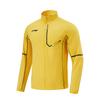 Comfortable Casual Minimalist Stand Collar Zipper Jacket Men Jackets Bright-Yellow AYYV011-2
