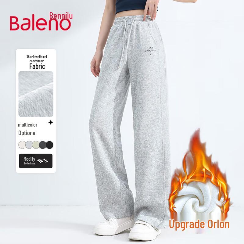Baleno Women's Winter Fleece Straight-Leg Pants