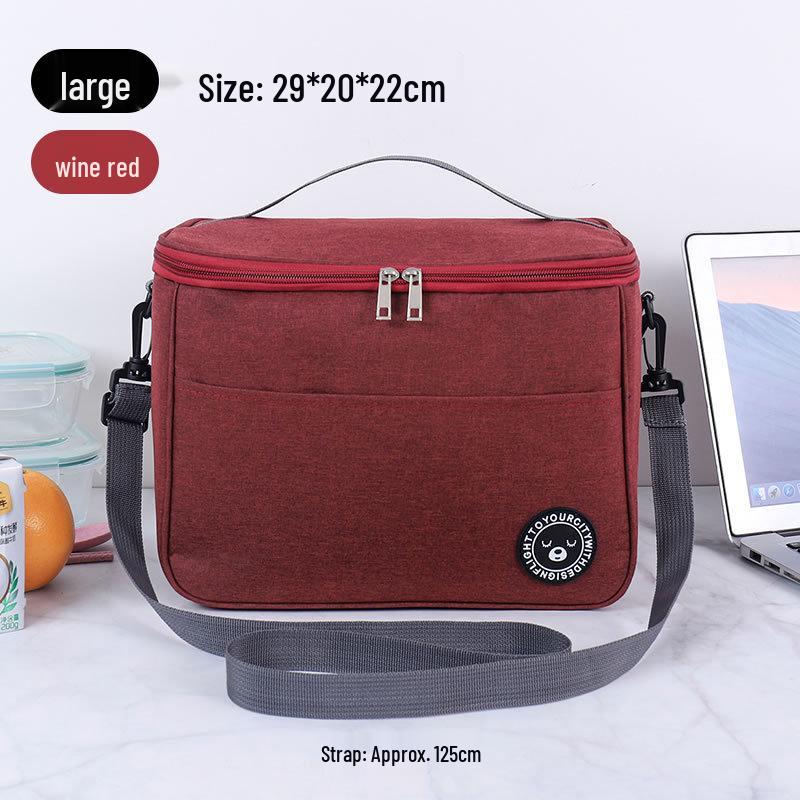 Insulated Picnic & Lunch Bento Bag - Keeps Food Fresh