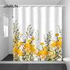 JINRUN Bathroom Thickened Waterproof Curtain Mildew Proof Shower Curtain Shower Partition Curtain Shower Curtain Bathroom Curtain Free Perforation