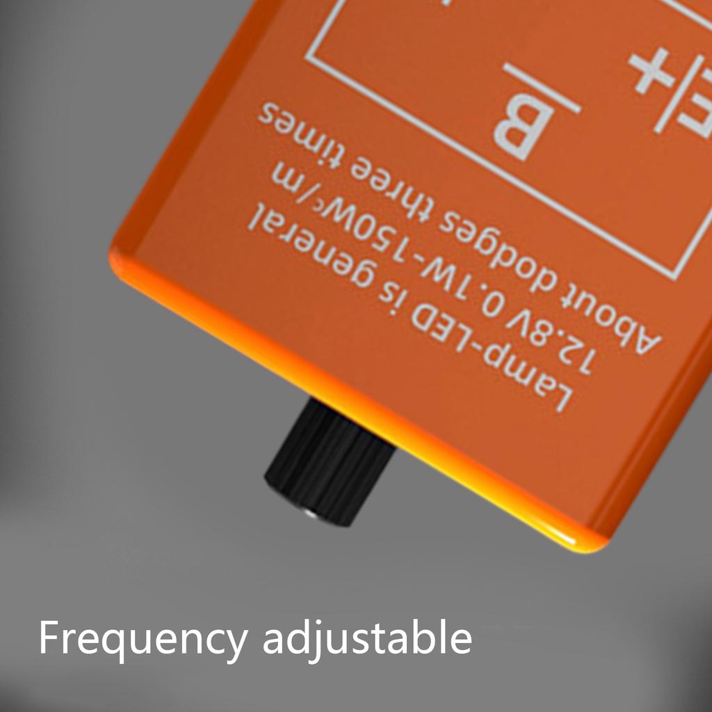 Universal Motorcross LED Flasher-Relay Switch 12V Indicator Light Turn Signal Blinker Relay for Car Motorcycles Off-Road