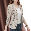 Spring and Autumn Women Slim Thin Cardigan Thin Section Comfortable Breathable Commuter Versatile Suit Jacket