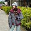 Autumn Winter Thicken Warm Parka Women Casual Sweety Solid Color Big Pocket Loose Hooded Coat Jackets Outwear