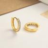 1Pair Small Hoop Earrings For Women Girls Minimalism Tiny Cartilage Piercing Zircon Earring Jewelry Accessories Gifts