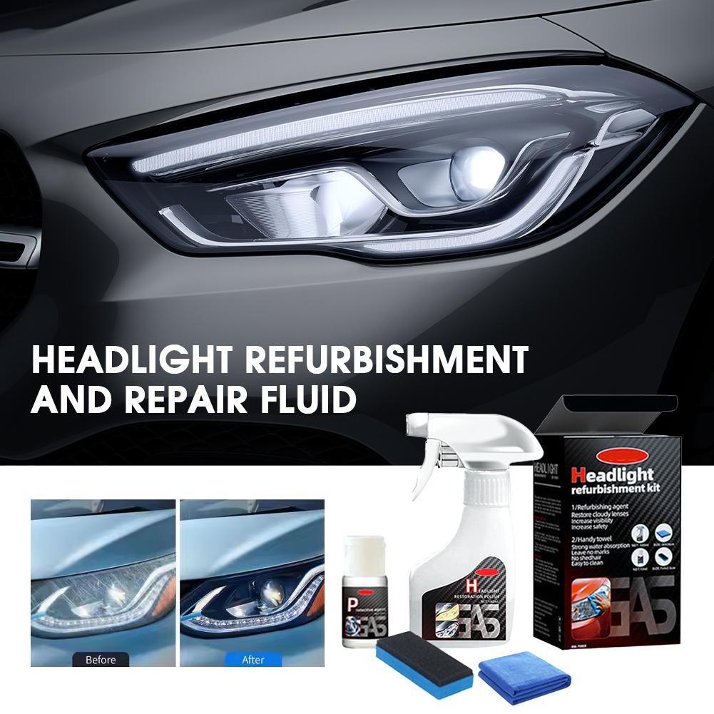 New Car Headlight Restoration Polishing Kits Headlamp Paste Remove Liquid Repair Oxidation Scratch Remover Cleaning Polish O9t5