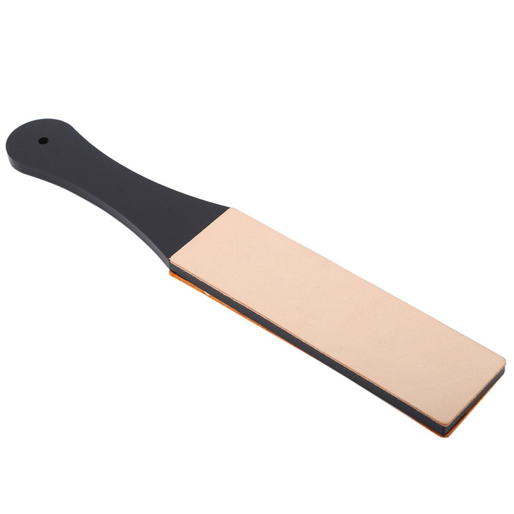 Manual Shaver Sharpening Board Double Size PU Leather Razor Straight Strop Belt Knife Sharpener