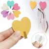 Supplies Heart-shaped No Trace Strong Adhesive Storage Racks Hanger Hooks Wall Hook Key Holder