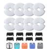 Replacement Filter For Cat Water Drinking Fountain Replaced Filters For Pet Round Fountain Dispenser Multi-Filtration System