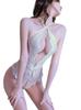 Sexy Lingerie Underwear Innerwear Babydoll Seductive Underwear Leotard One Piece Bodysuit Lace Strap Negligee Nightwear Cosplay Transparent Extreme