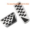For Jeep Wrangler JK 2007-2017 JL 2018-2020 2021 2022 Stainless Car Foot Pedal Accelerator Brake Pedals Cover Pads
