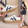 Platform Women's Little White Shoes Versatile Sports and Leisure Shoes Retro Board Shoes