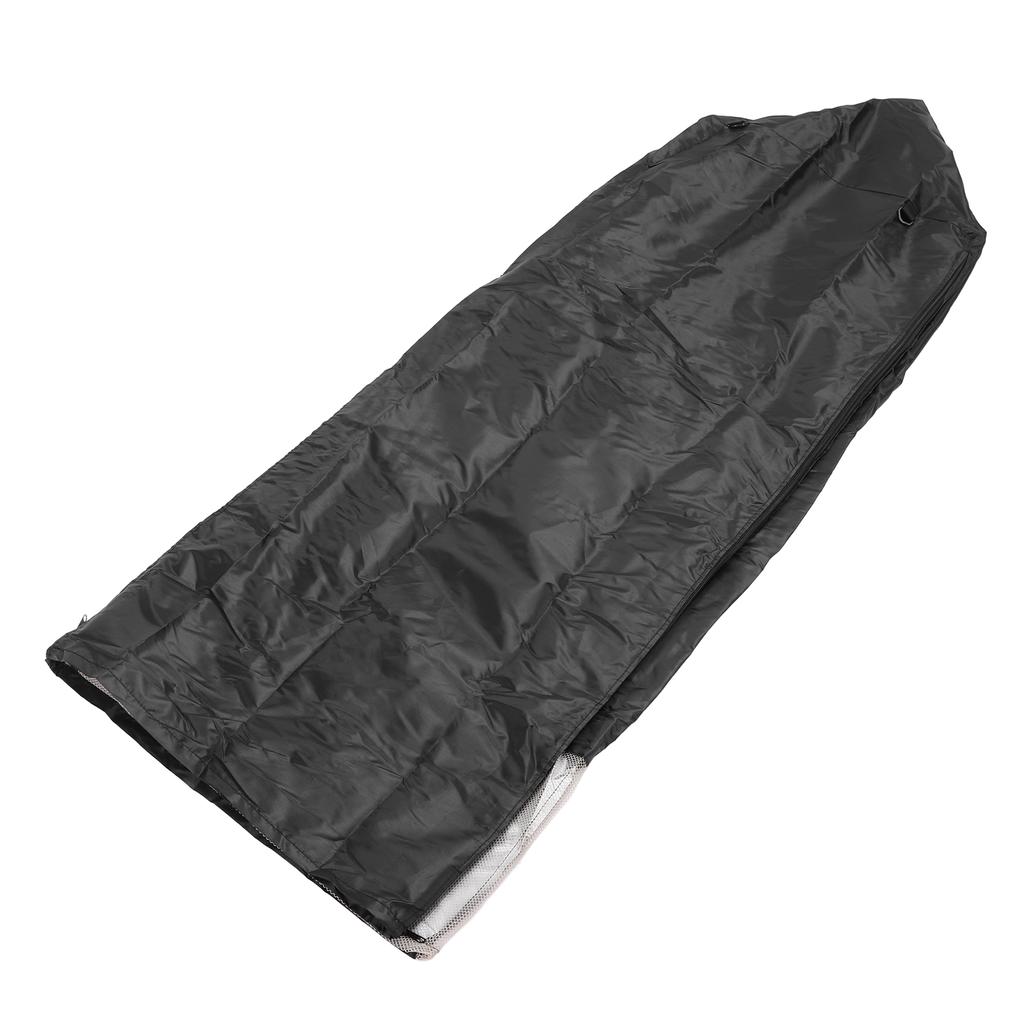 Vertical Refrigerator Cover 210D Oxford Fabric Weatherproof Versatile Outdoor Freezers Cover