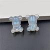 Home Party Supplies Acrylic Shimmer DIY Jewelry Accessories Creative Handmade 10pcs Beads Bear Necklace Making Materials Luminous Bracelet