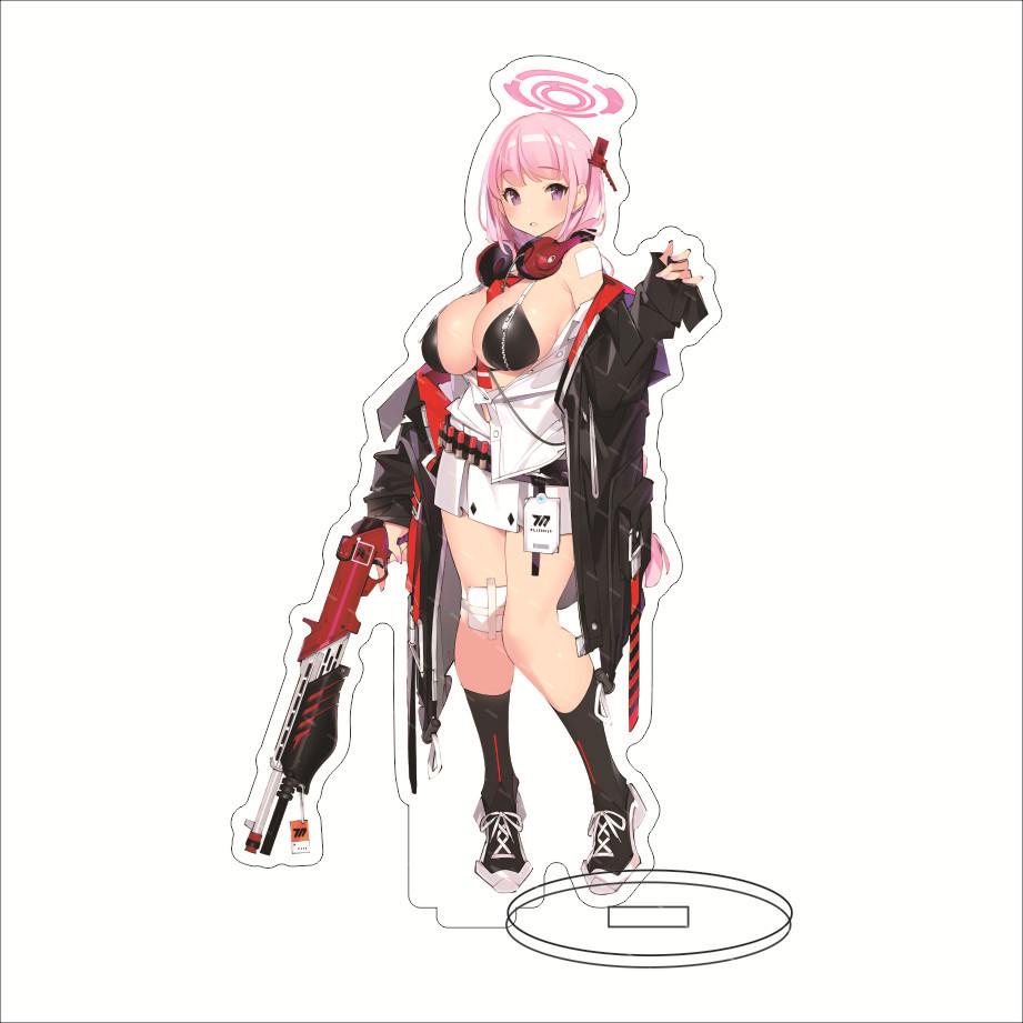Blue Archive Millennium Science School Acrylic Stand Hayase Yuka Ushio Noa Anime Acrylic Figure Standing Model Cosplay