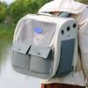 Cat Bag Portable Pet Large Capacity Cat Carrier Backpack Adjustable Strap Pet Carrying Bag Foldable Cat Backpack Outdoor Travel