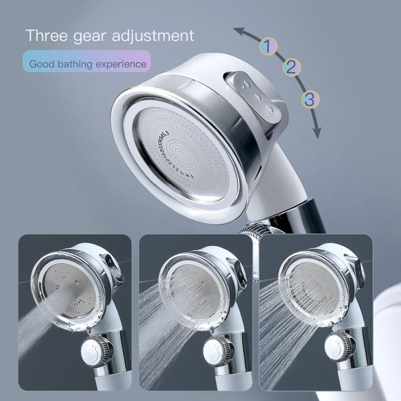 Pressurized Shower Head Handheld High Pressure Water Saving Shower Head Bathroom Accessories ARI