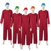 Snow Dwarves White Red Set Live Stage Performance Costume Cosplay Costume Film