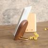 Wood Phone Holder Desk Stand Organizer Cellphone Bracket Non Slip for