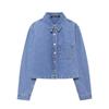 Kaslead New Arrival Women's Clothing Fashion Style Fashion Denim Shirt Casual Pants 1889160 1889159