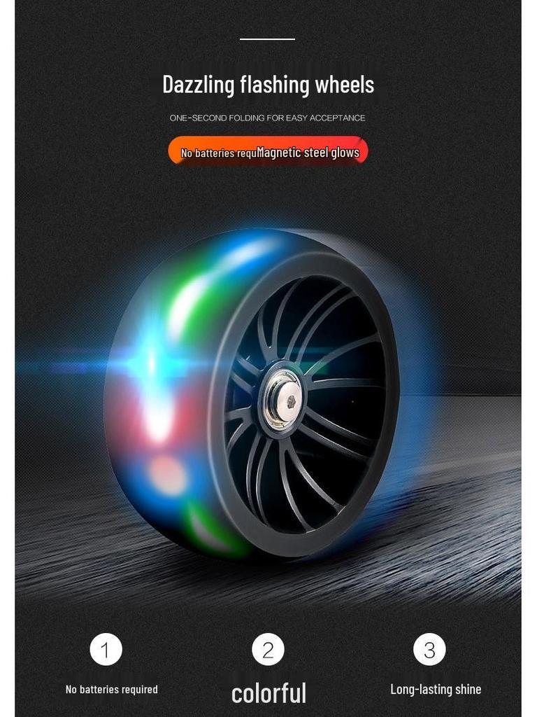 Foldable Children's Scooter with Seat for Ages 2-9