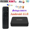 Mecool KM7 SE Смарт ТВ-бокс Сертифицирован Google Android 11.0 Поддержка 4K Двухдиапазонный Wi-Fi AV1 ТВ-приставка