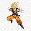 Patches For Clothes Bag Iron On Thermal Stickers Super Saiyan Goku Goku Gohan Pattern Washable Heat Transfer