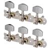 Knob Replacement Machine Heads Tuners Bass Guitar Tuning Pegs Folk Guitar Accessories L R Triplet