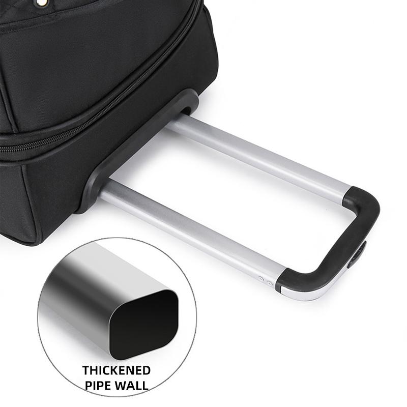 Increased Capacity Travel Bag Multi-function Folding and Expandable College Student Luggage Bag Long-distance Trolley Bag