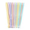 Crochet Hooks Kit Knitting 12pcs/set Plastic Needles Stitches DIY Weave Tools Home Sewing Supplies