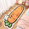 Cartoon Shaped Imitation Cashmere Insulation Carpet, Bedroom Bedside Carpet, Skin Friendly And Wear-Resistant Foot Mat