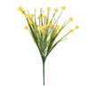 Artificial Fake Flowers Bundle Outdoor Greenery Shrubs Plants Indoor Outside Home Garden Decor