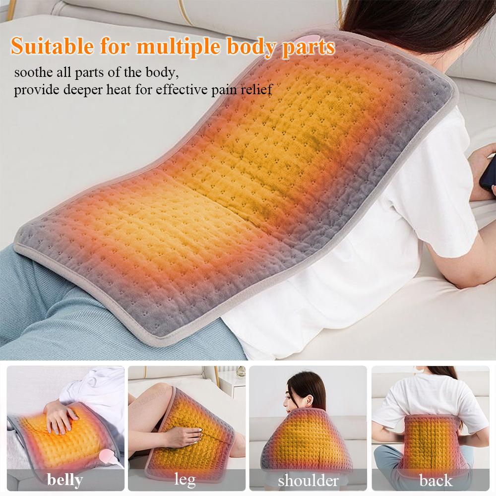 Electric Heating Pad Heating Pad for Household Office Body Abdomen Back Legs Hands Winter Soft Warmer Washable Thermal Blanket