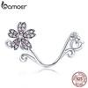 Hot Sale Authentic 925 Sterling Silver Sakura Cherry Flower Pendant Charms Fit Bracelet
