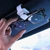 Portable Sun Visor Glasses Clip Universal Car Interior Card Ticket Fastener Sunglasses Holder Clips Auto Interior Accessories