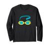 Swimming Goggles Long Sleeve T-shirt