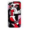 Black Tpu Case For Samsung Galaxy A03 SM-A035 A03 Core A03S A13 A23 LTE A33 A53 A73 4G 5G Picasso Abstract Art Painting