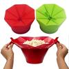 Silicone DIY Popcorn Bucket Foldable Snacks Bowl High Quality Popcorn Maker Kitchen Accessories