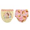 Takihyo Disney Disney Beauty and the Little Peter Tinker Cotton Girls' Panties, 2-Pack, Princess, Frozen, Rapunzel, Beast, Belle, Mermaid, Ariel, Pan,