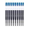 Iungo Compatible Parker Gel Ink Ballpoint Pen Refills for Parker Jetstream Prime (Blue-Black, Plastic, 10, 05)