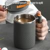 450ML Convenient Coffee Mug Smooth Surface Excellent Coffee Water Cup with Lid